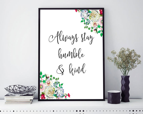 Humble - 16x20 Canvas Print