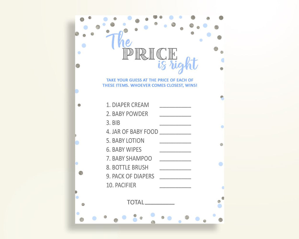 Price Is Right Baby Shower Price Is Right Blue And Silver Baby Shower Price Is Right Blue Silver Baby Shower Blue And Silver Price Is OV5UG - Digital Product