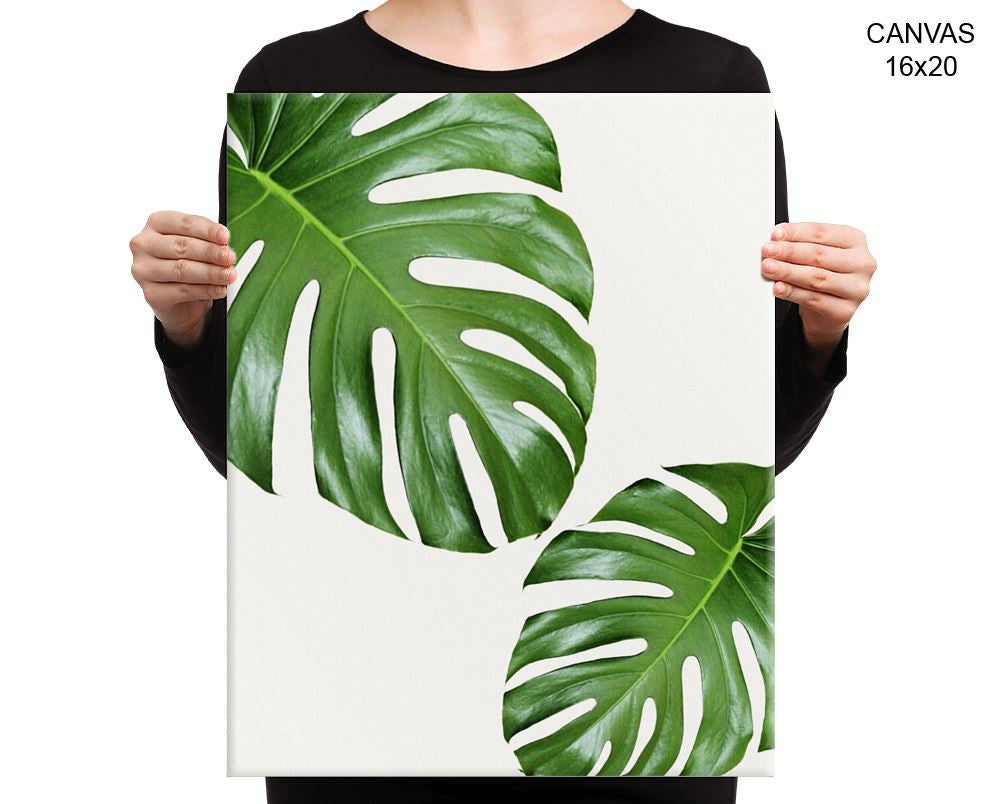 Leaf Print, Beautiful Wall Art with Frame and Canvas options available Home Decor