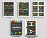 Birthday Gymnastics Party Decor Gymnastics Editable Package Rainbow Black Birthday Decoration Gymnastics Birthday Kit Girl QKROL