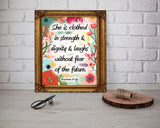 Verse Prints Wall Art Proverbs Digital Download Verse Faithful Art Proverbs Faithful Print Verse Instant Download Proverbs Frame And Canvas - Digital Download