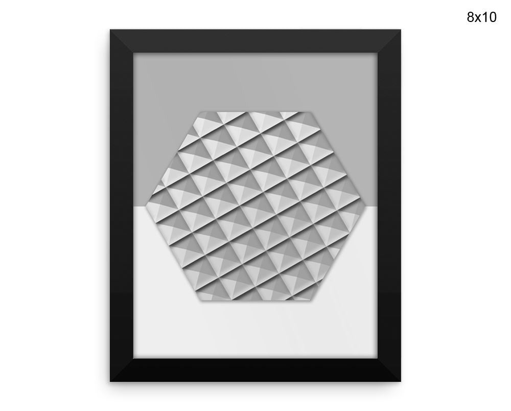 Shades Gray Print, Beautiful Wall Art with Frame and Canvas options available Minimalist Decor