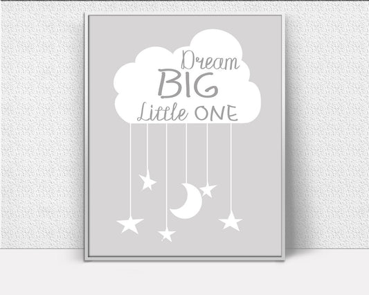 Wall Art Dreaming Digital Print Dreaming Poster Art Dreaming Wall Art Print Dreaming Nursery Art Dreaming Nursery Print Dreaming Wall Decor - Digital Download