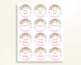 Cupcake Toppers And Wrappers Baby Shower Cupcake Toppers And Wrappers Pink Baby Shower Cupcake Toppers And Wrappers Baby Shower 5RQAG - Digital Product