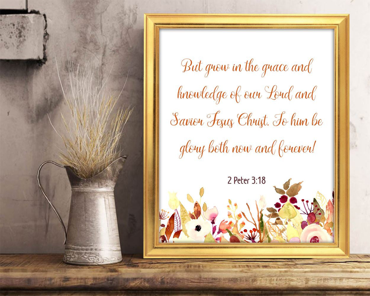 Scripture Prints Wall Art Peter Digital Download Scripture Bible Art Peter Bible Print Scripture Instant Download Peter Frame And Canvas - Digital Download