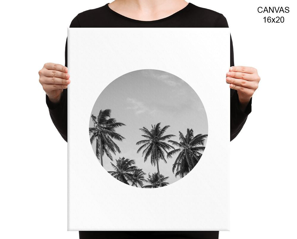 Palm Tree Print, Beautiful Wall Art with Frame and Canvas options available Photography Decor