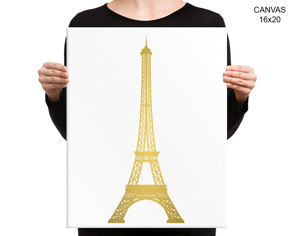 Eiffel Tower Print, Beautiful Wall Art with Frame and Canvas options available  Decor