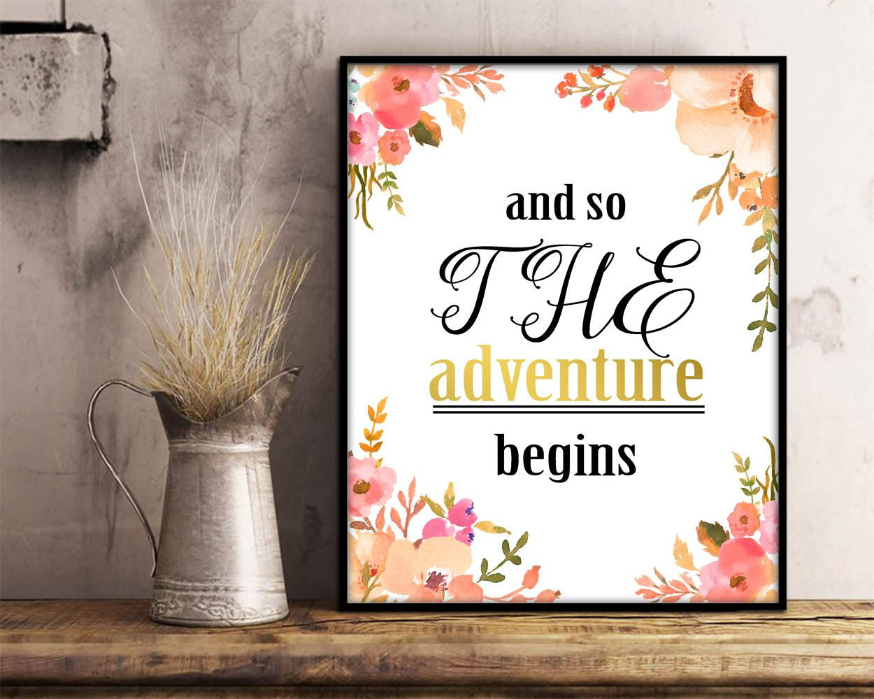 Wall Decor Adventure Printable Adventure Prints Adventure Sign Adventure Kids Art Adventure Kids Print Adventure Printable Art Adventure - Digital Download