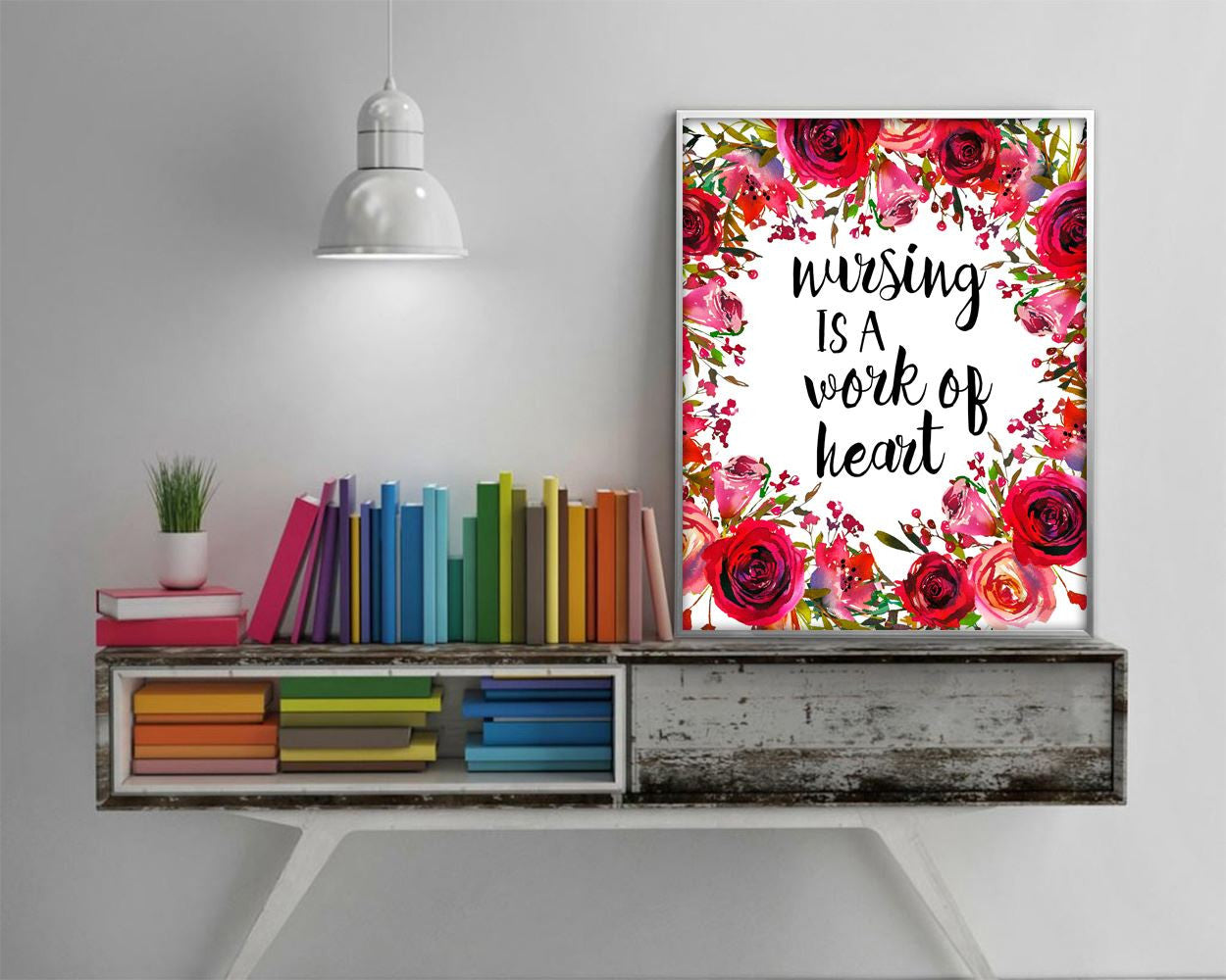 Wall Art Nursing Digital Print Nursing Poster Art Nursing Wall Art Print Nursing Nursery Art Nursing Nursery Print Nursing Wall Decor - Digital Download