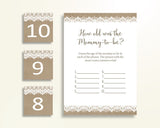 How Old Was Mommy Baby Shower How Old Was Mommy Burlap Lace Baby Shower How Old Was Mommy Baby Shower Burlap Lace How Old Was Mommy W1A9S - Digital Product