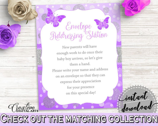 Envelope Addressing Baby Shower Envelope Addressing Butterfly Baby Shower Envelope Addressing Baby Shower Butterfly Envelope 7AANK - Digital Product