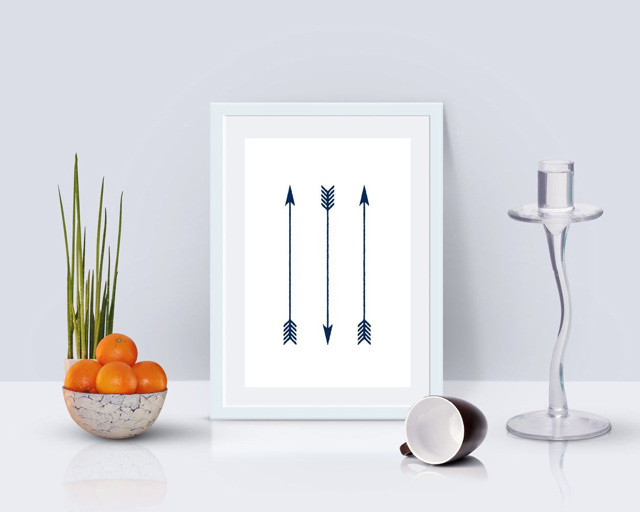 Wall Art Navy Arrows Digital Print Navy Arrows Poster Art Navy Arrows Wall Art Print Navy Arrows  Wall Decor Navy Arrows arrow print - Digital Download