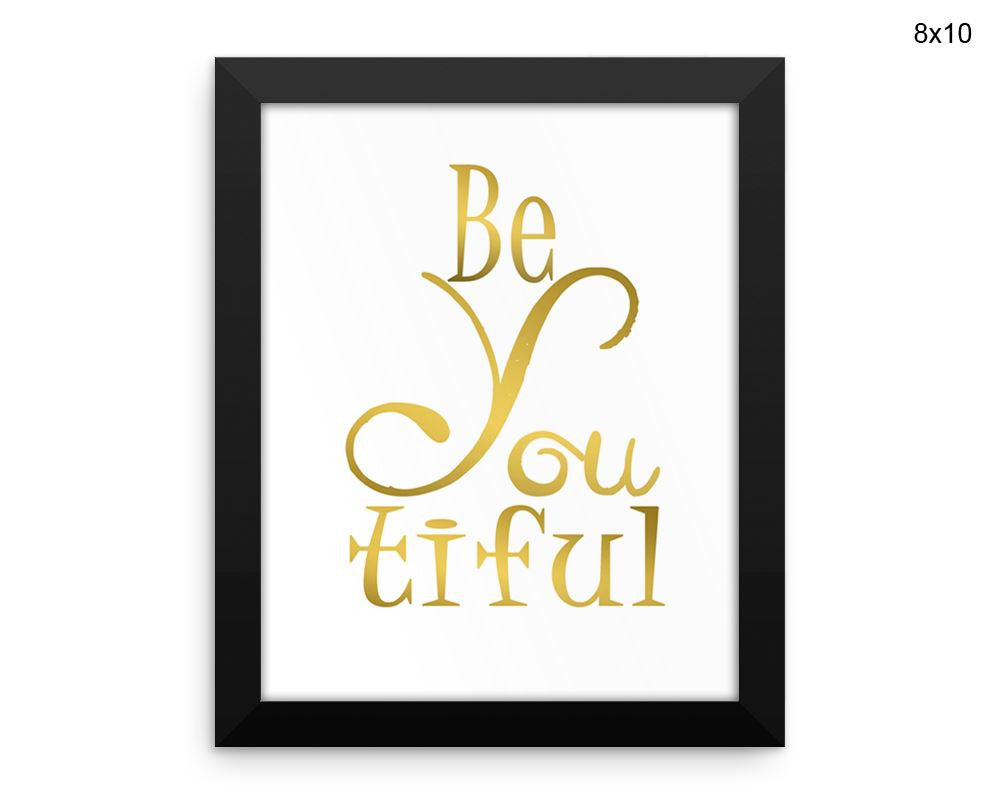 Beautiful Print, Beautiful Wall Art with Frame and Canvas options available Beauty Decor