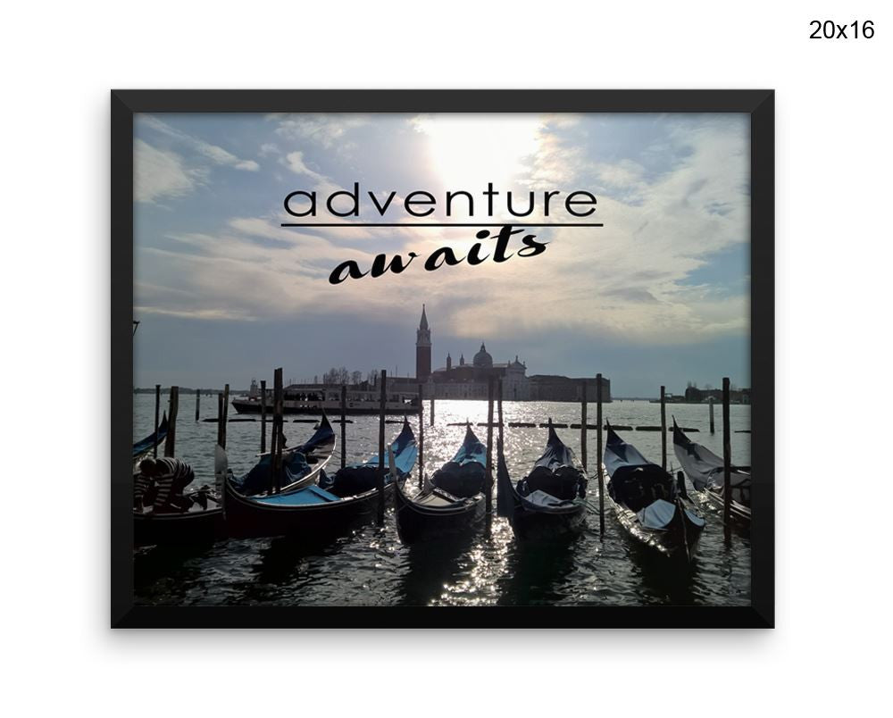 Adventure Print, Beautiful Wall Art with Frame and Canvas options available Photography Decor