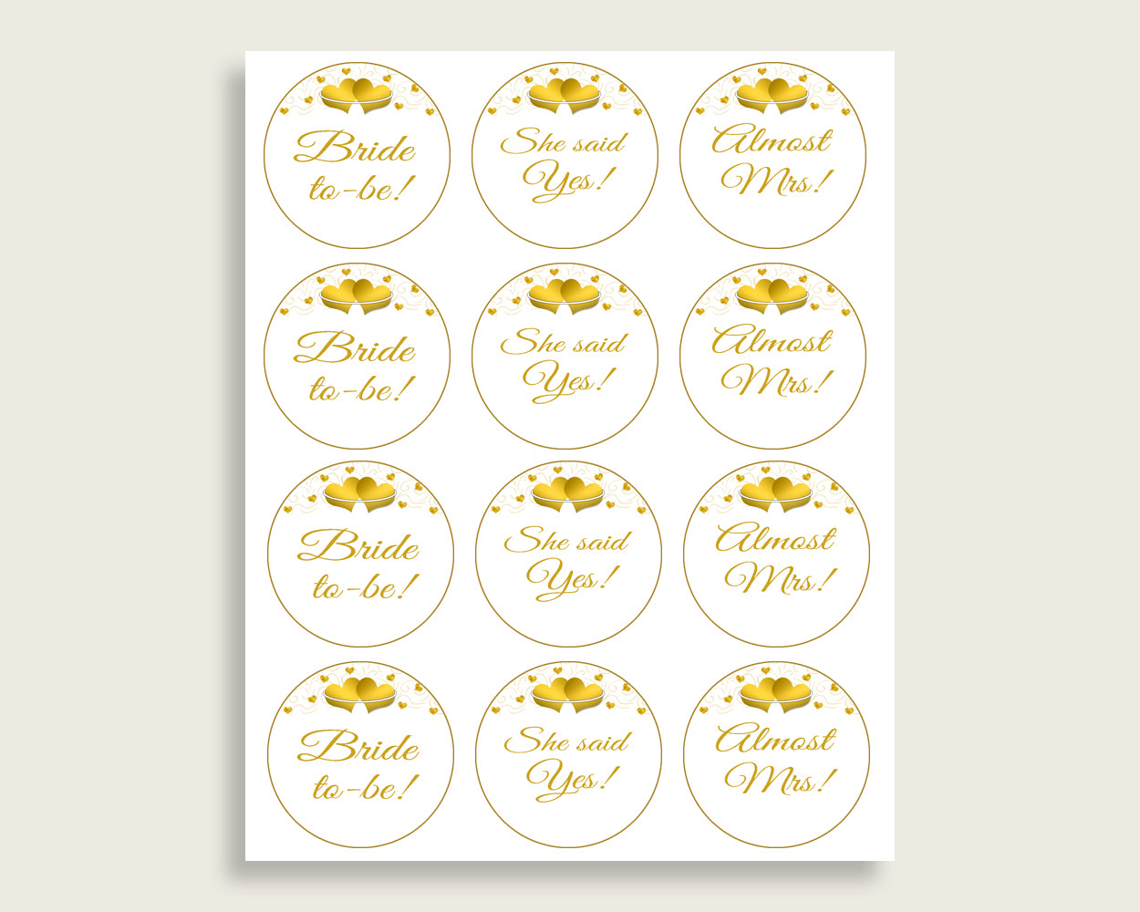 Cupcake Toppers And Wrappers Bridal Shower Cupcake Toppers And Wrappers Gold Hearts Bridal Shower Cupcake Toppers And Wrappers Bridal 6GQOT