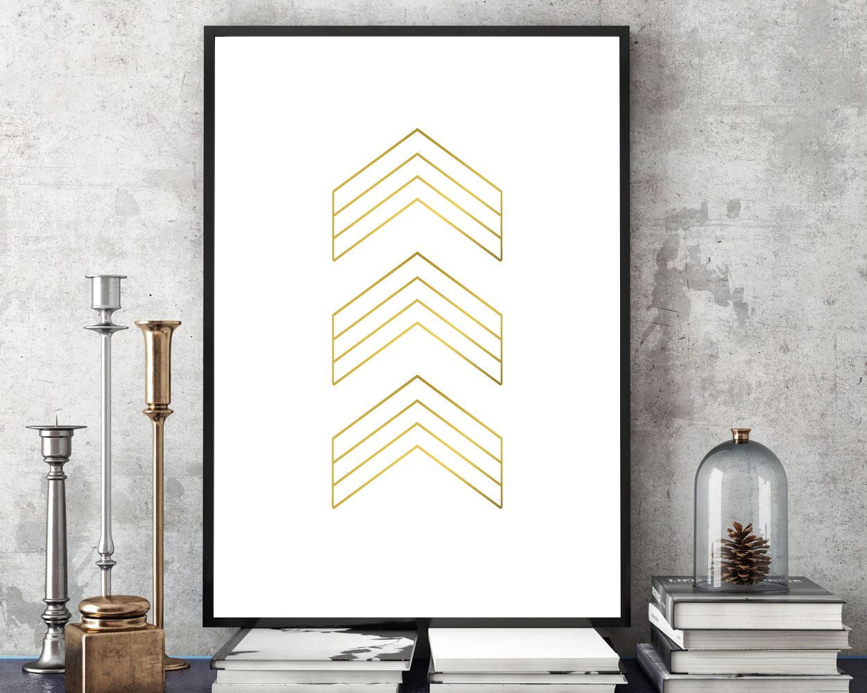 Wall Art Minimalism Digital Print Gold Poster Art Minimalism Wall Art Print Gold Fancy Art Gold Fancy Print Minimalism Wall Decor Minimalism - Digital Download