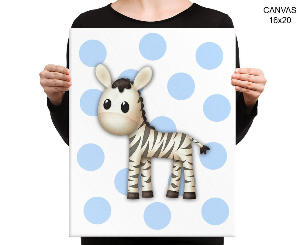 Zebra Print, Beautiful Wall Art with Frame and Canvas options available Nursery Decor