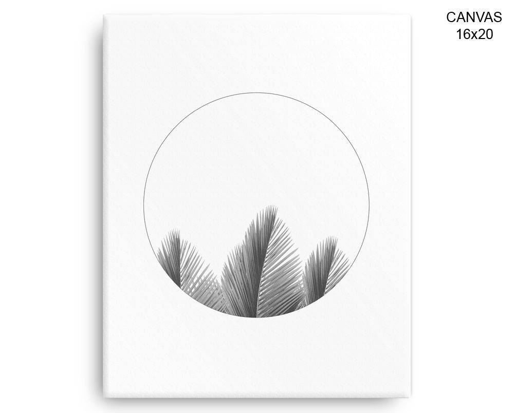 Palm Leaves Print, Beautiful Wall Art with Frame and Canvas options available Minimalist Decor