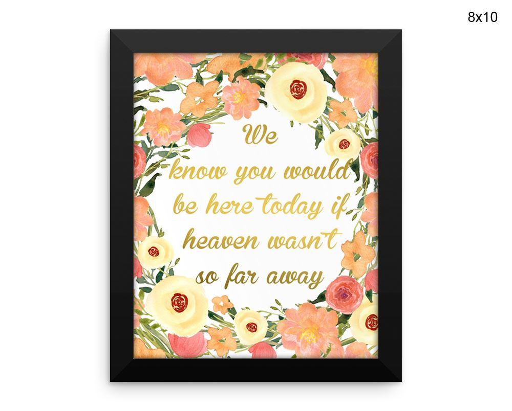 Heaven Print, Beautiful Wall Art with Frame and Canvas options available Beautiful Decor