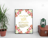 Wall Art Only The Best Moms Get Promoted To Grandma Digital Print Only The Best Moms Get Promoted To Grandma Poster Art Only The Best Moms - Digital Download