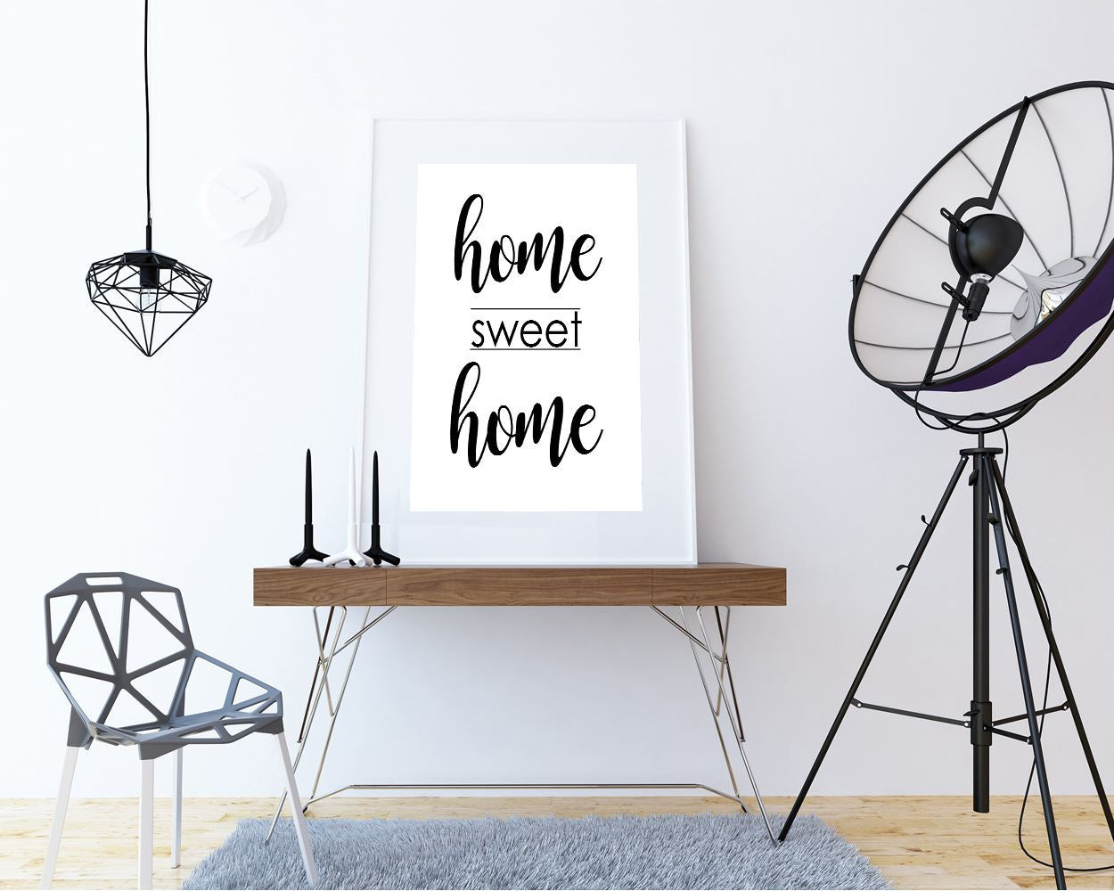 Wall Art Home Sweet Home Digital Print Home Sweet Home Poster Art Home Sweet Home Wall Art Print Home Sweet Home  Wall Decor Home Sweet Home - Digital Download