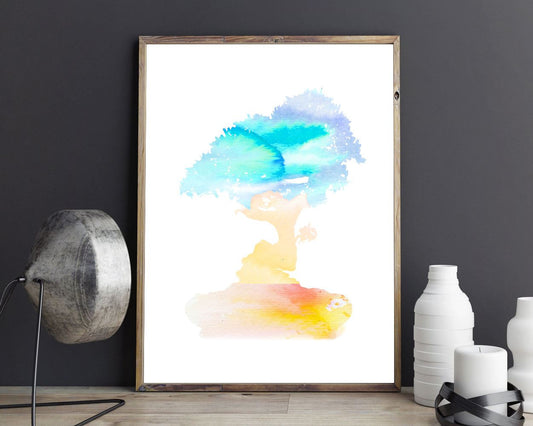 Wall Art Watercolor Digital Print Watercolor Poster Art Watercolor Wall Art Print Watercolor Home Art Watercolor Home Print Watercolor Wall - Digital Download