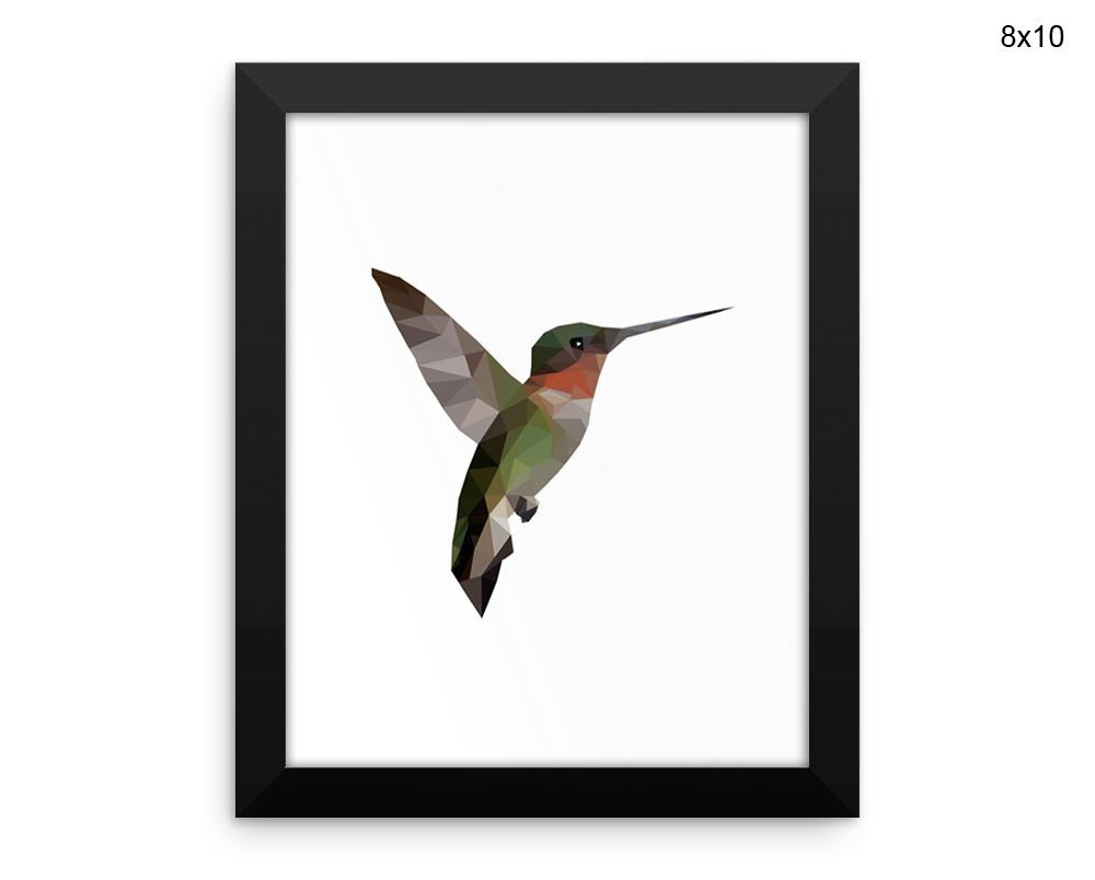 Low Poly Print, Beautiful Wall Art with Frame and Canvas options available Bird Decor