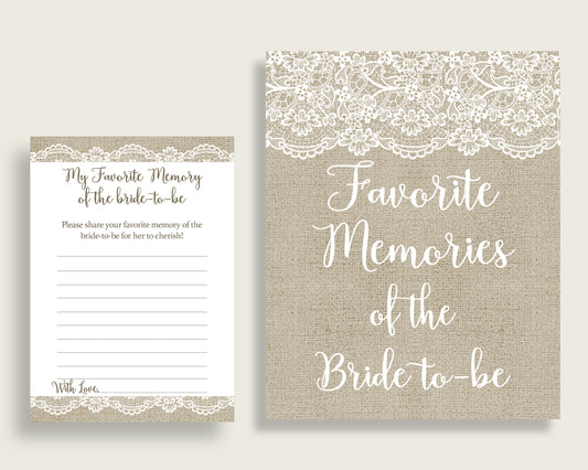 Favorite Memories Bridal Shower Favorite Memories Burlap And Lace Bridal Shower Favorite Memories Bridal Shower Burlap And Lace NR0BX