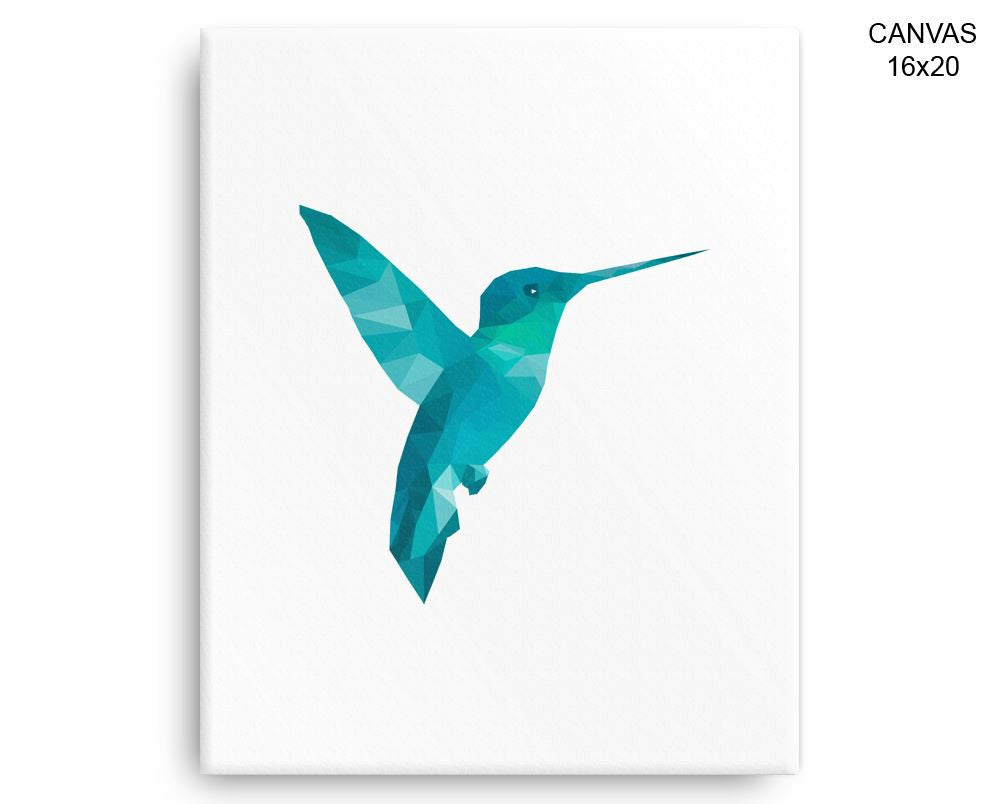 Hummingbird Print, Beautiful Wall Art with Frame and Canvas options available Bird Decor