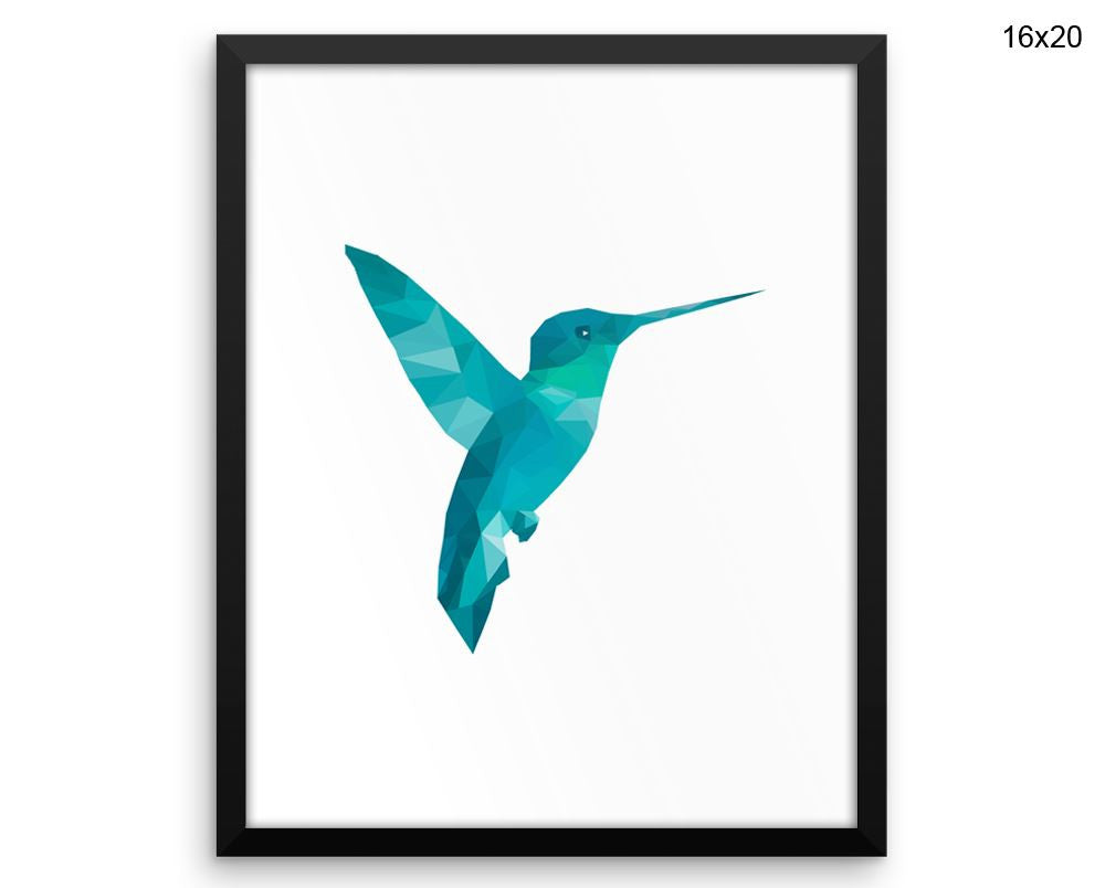 Hummingbird Print, Beautiful Wall Art with Frame and Canvas options available Bird Decor