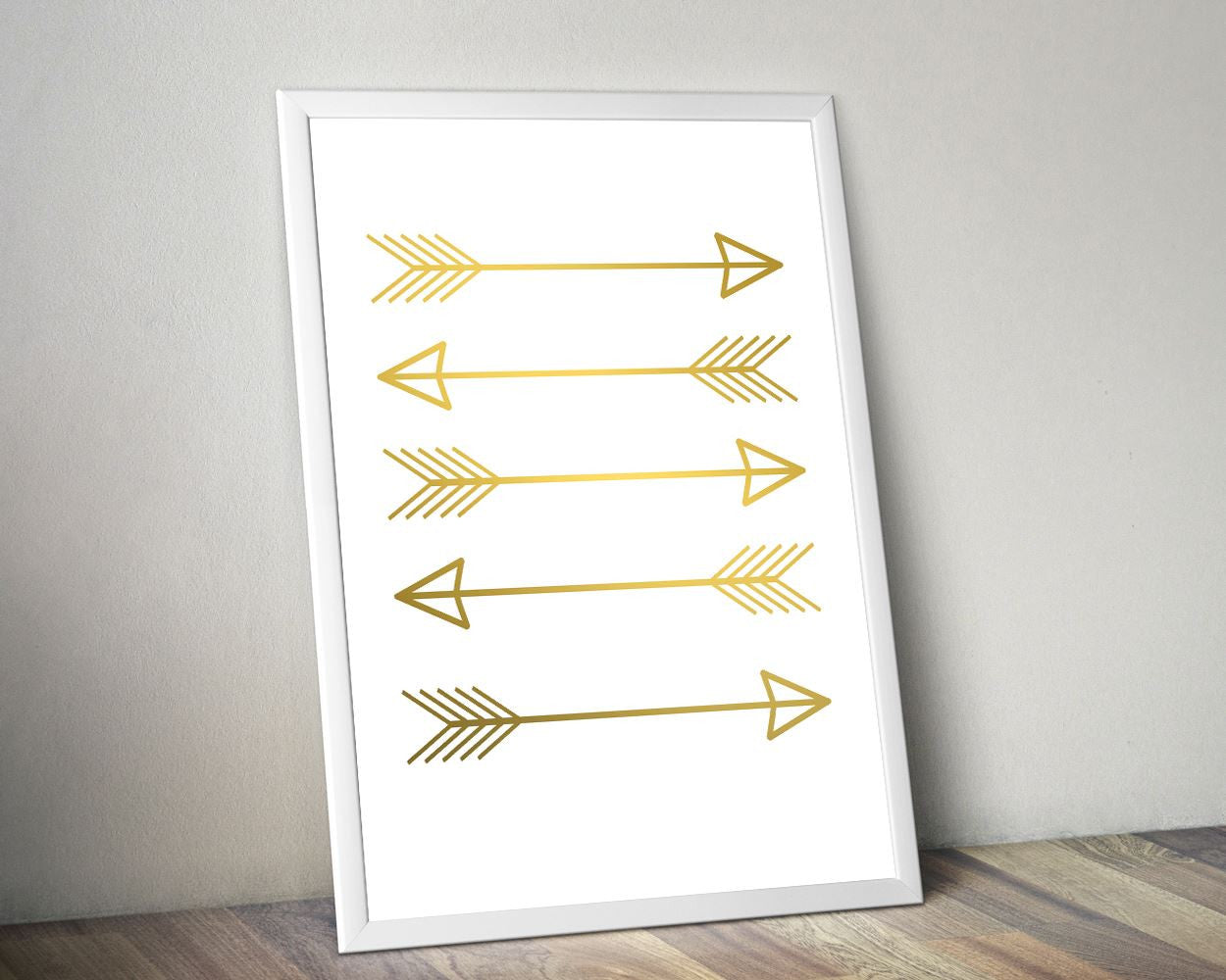 Arrow Decor, Gold Wall Art, Gold Arrow Art, Gold Arrow Sign, Inspirational Wall Art, Art Printables, Creative Home Decor - Digital Download