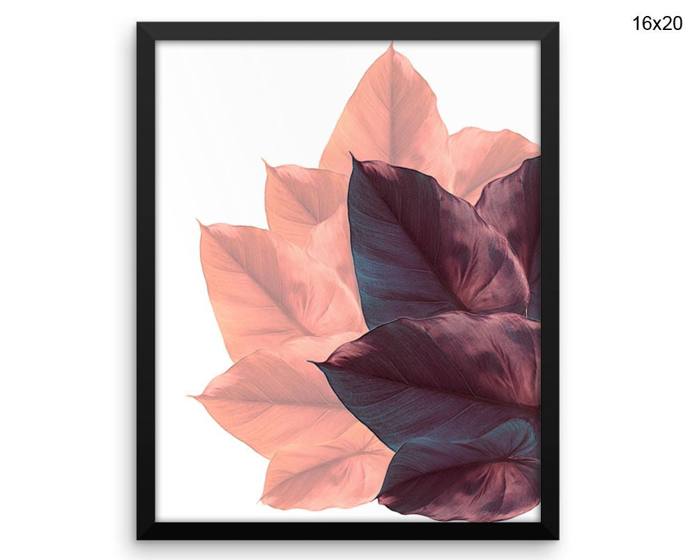 Autumn Leaves Print, Beautiful Wall Art with Frame and Canvas options available Plant Decor