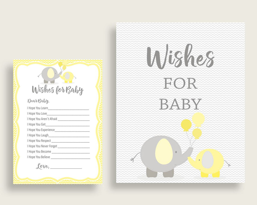Wishes For Baby Baby Shower Wishes For Baby Yellow Baby Shower Wishes For Baby Baby Shower Elephant Wishes For Baby Yellow Gray prints W6ZPZ