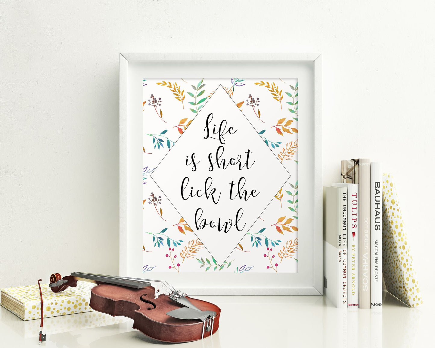 Wall Art Life Is Short Digital Print Life Is Short Poster Art Life Is Short Wall Art Print Life Is Short Kitchen Art Life Is Short Kitchen - Digital Download