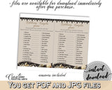 Brown And Beige Seashells And Pearls Bridal Shower Theme: Celebrity Couples Game - predictions activity, party plan, party stuff - 65924 - Digital Product