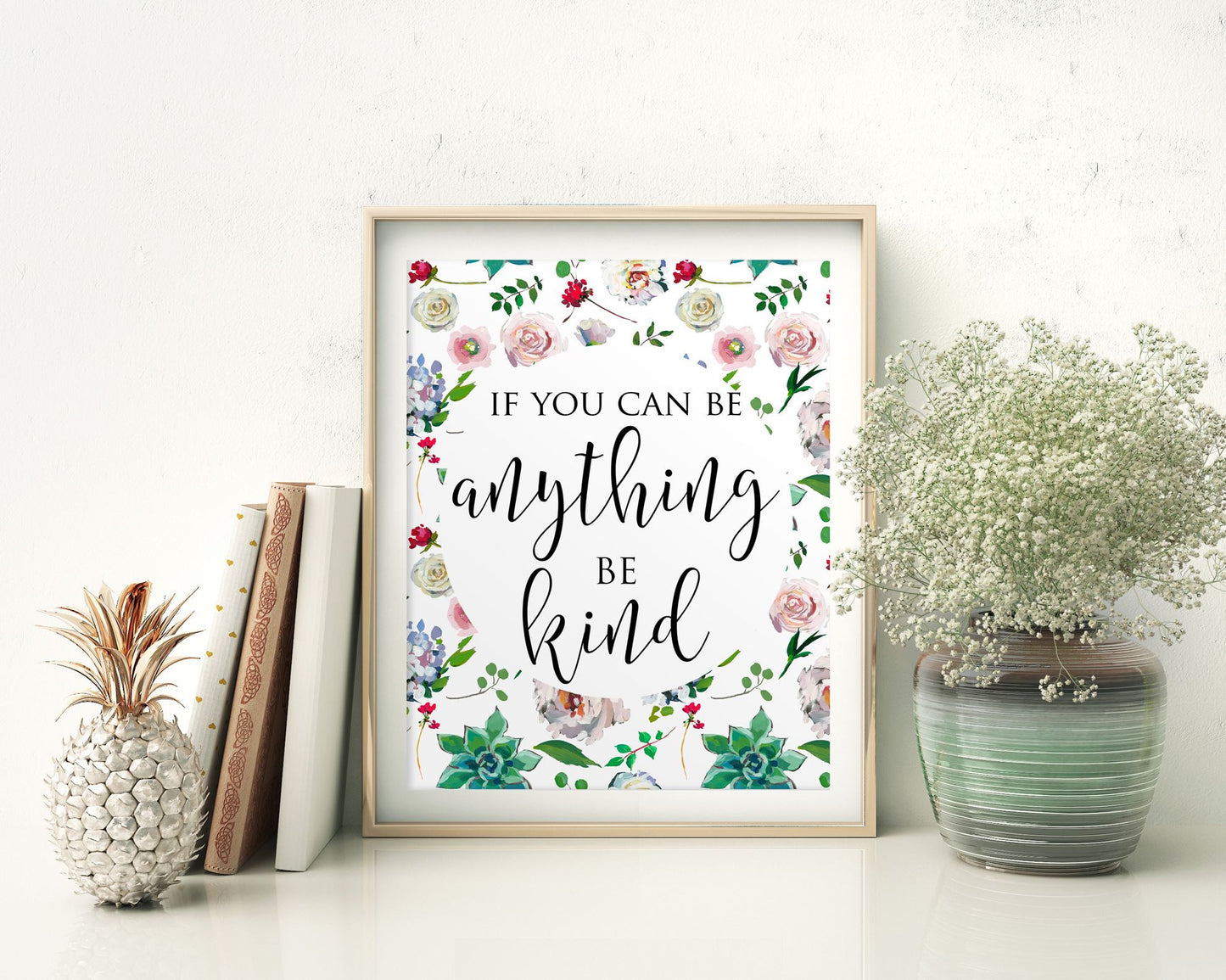 Wall Art Be Kind Digital Print Be Kind Poster Art Be Kind Wall Art Print Be Kind Inspirational Art Be Kind Inspirational Print Be Kind Wall - Digital Download