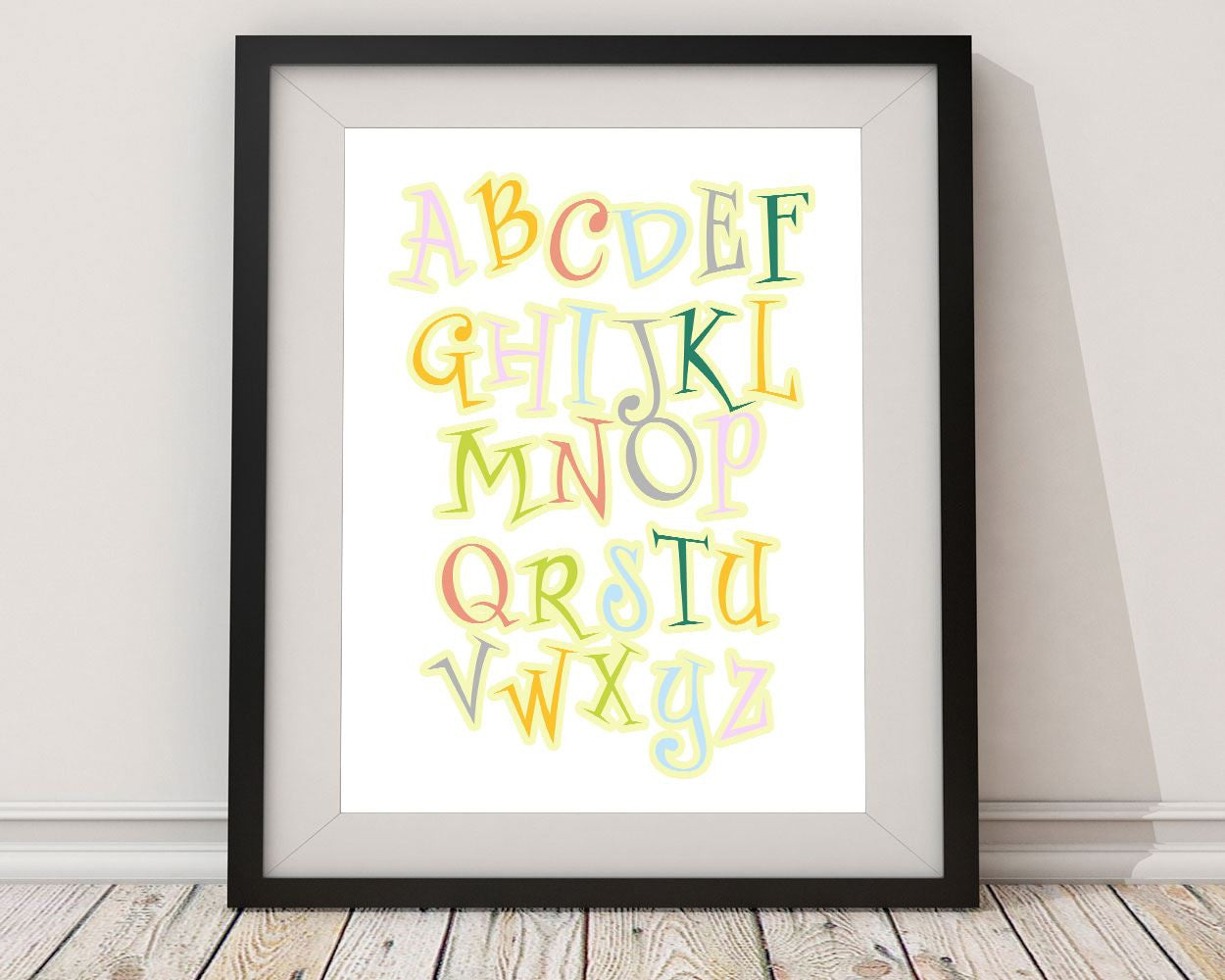 Wall Decor Alphabet Printable Abc Prints Alphabet Sign Abc playroom_poster Art Abc playroom_poster Print Alphabet Printable Art Alphabet - Digital Download