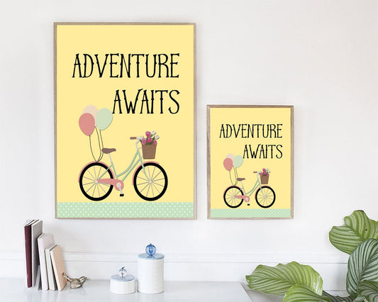 Wall Art Adventure Digital Print Adventure Poster Art Adventure Wall Art Print Adventure Kids Art Adventure Kids Print Adventure Wall Decor - Digital Download