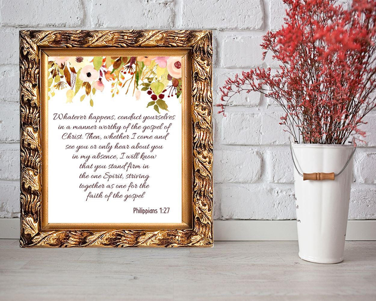 Wall Decor Philippians Printable Philippians Prints Philippians Sign Philippians Scripture Art Philippians Scripture Print Philippians - Digital Download