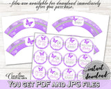Cupcake Toppers And Wrappers Baby Shower Cupcake Toppers And Wrappers Butterfly Baby Shower Cupcake Toppers And Wrappers Baby Shower 7AANK - Digital Product