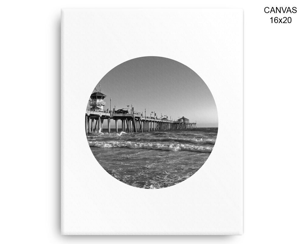 California Print, Beautiful Wall Art with Frame and Canvas options available Monochrome Decor