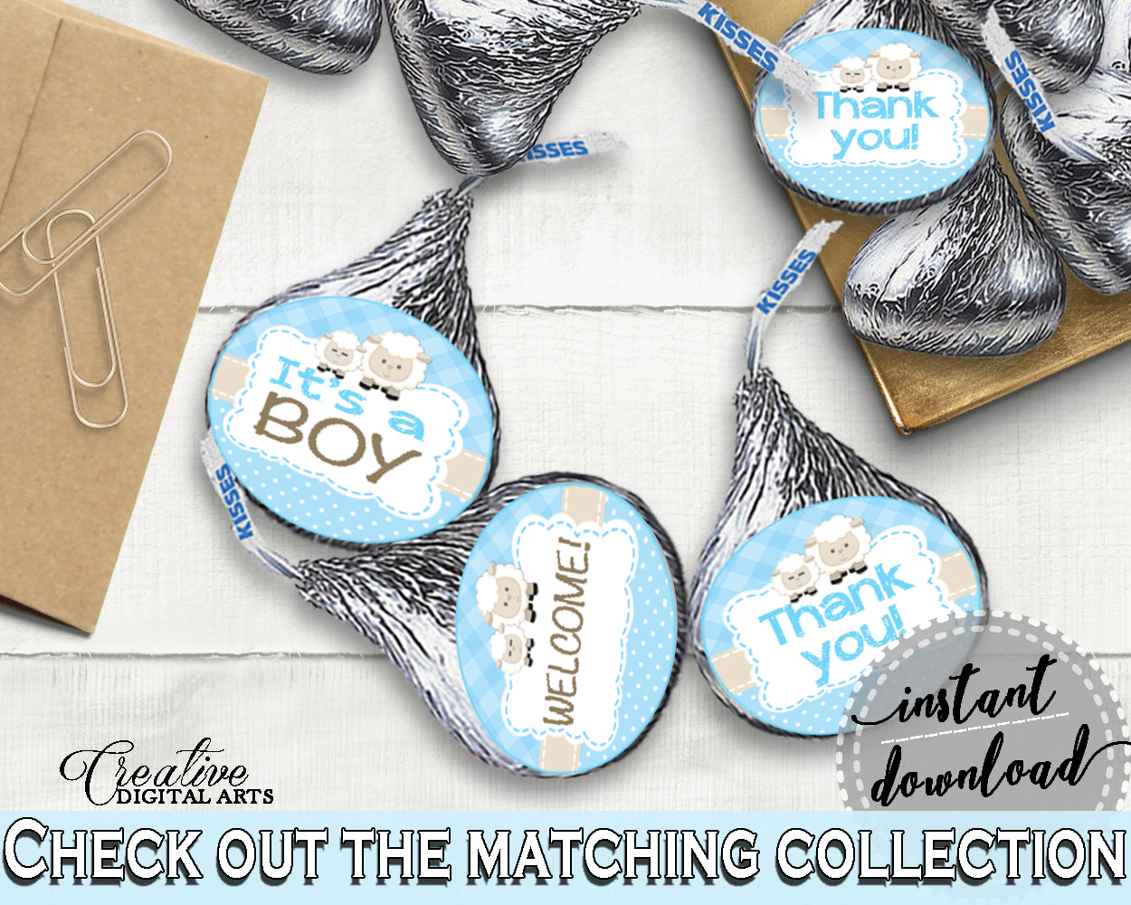 Hershey Kisses Baby Shower Hershey Kisses Blue Lamb Baby Shower Hershey Kisses Blue Baby Shower Blue Lamb Hershey Kisses pdf jpg fa001