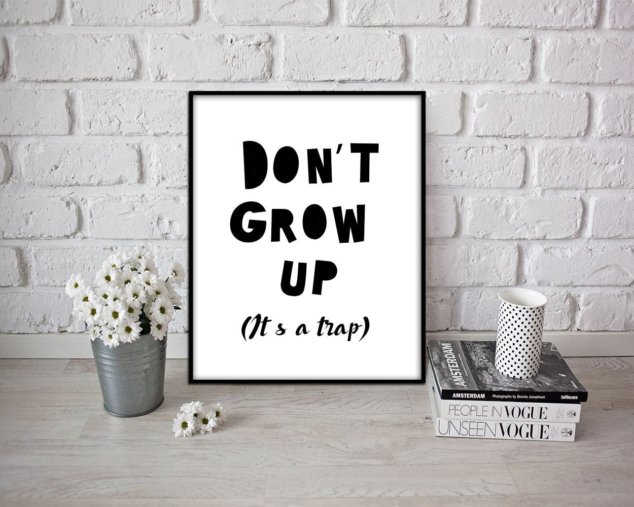 Wall Art Trap Digital Print Grow Poster Art Trap Wall Art Print Grow Nursery Art Grow Nursery Print Trap Wall Decor Trap Wall Art Kids Room - Digital Download