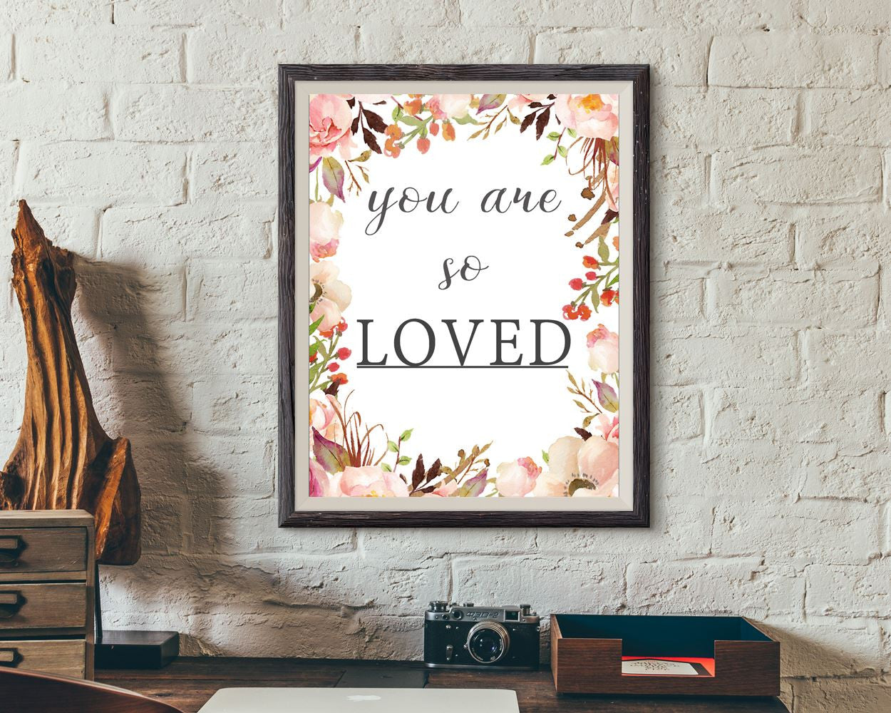 Wall Decor You Are So Loved Printable You Are So Loved Prints You Are So Loved Sign You Are So Loved  Printable Art You Are So Loved - Digital Download