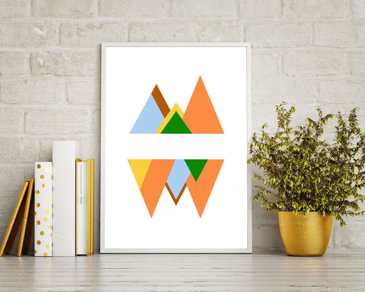 Wall Art Modern Digital Print Mid Century Poster Art Modern Wall Art Print Mid Century  Wall Decor Modern colourful colorful wall art - Digital Download