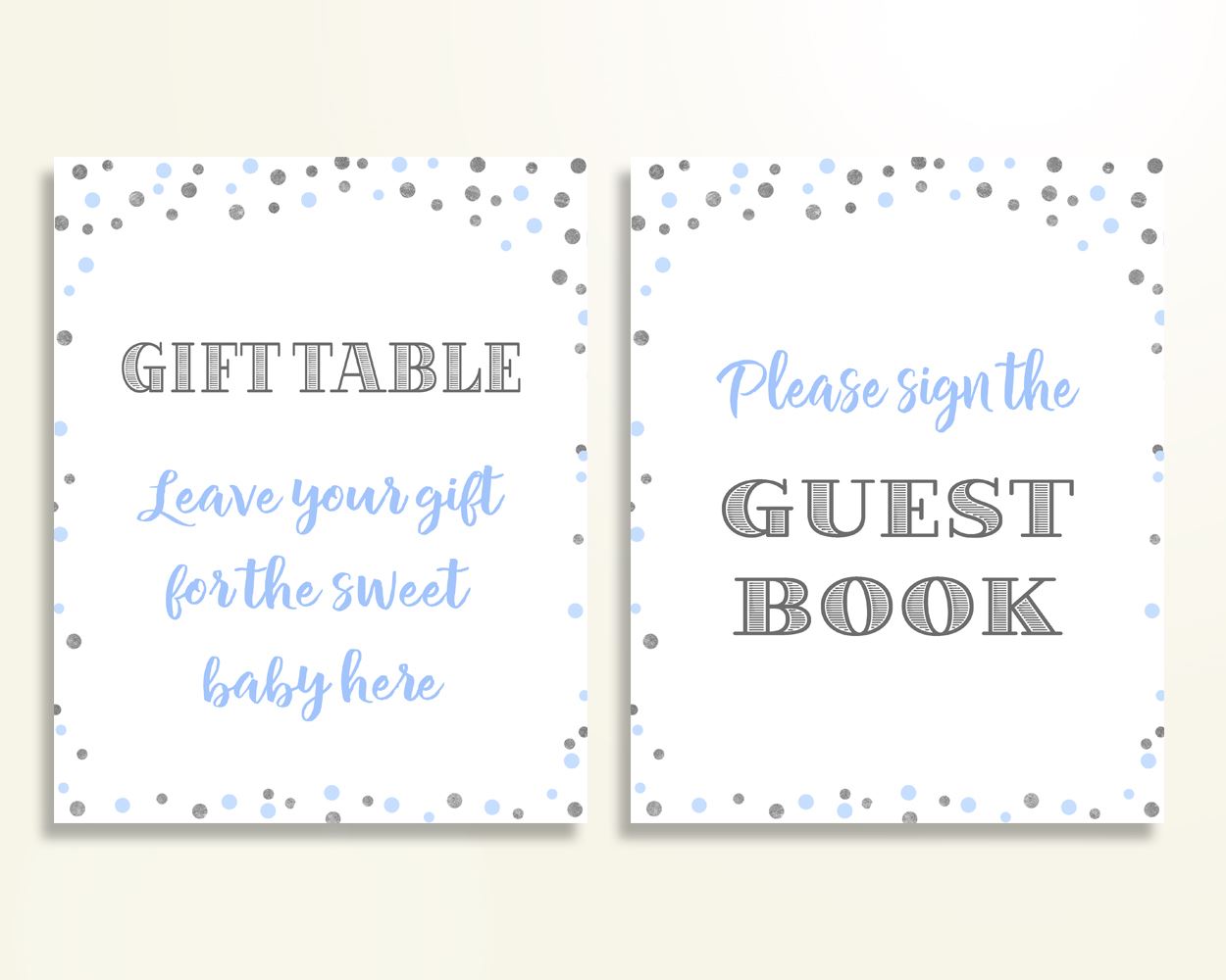 Table Signs Baby Shower Table Signs Blue And Silver Baby Shower Table Signs Blue Silver Baby Shower Blue And Silver Table Signs OV5UG - Digital Product