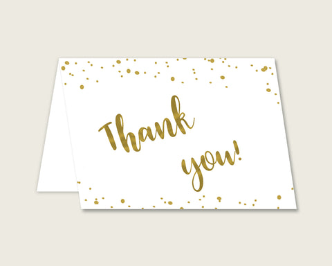Thank You Card Bridal Shower Thank You Card Gold Bridal Shower Thank You Card Bridal Shower Gold Thank You Card Gold White pdf jpg G2ZNX