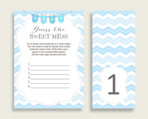 Guess the sweet mess free printable sale