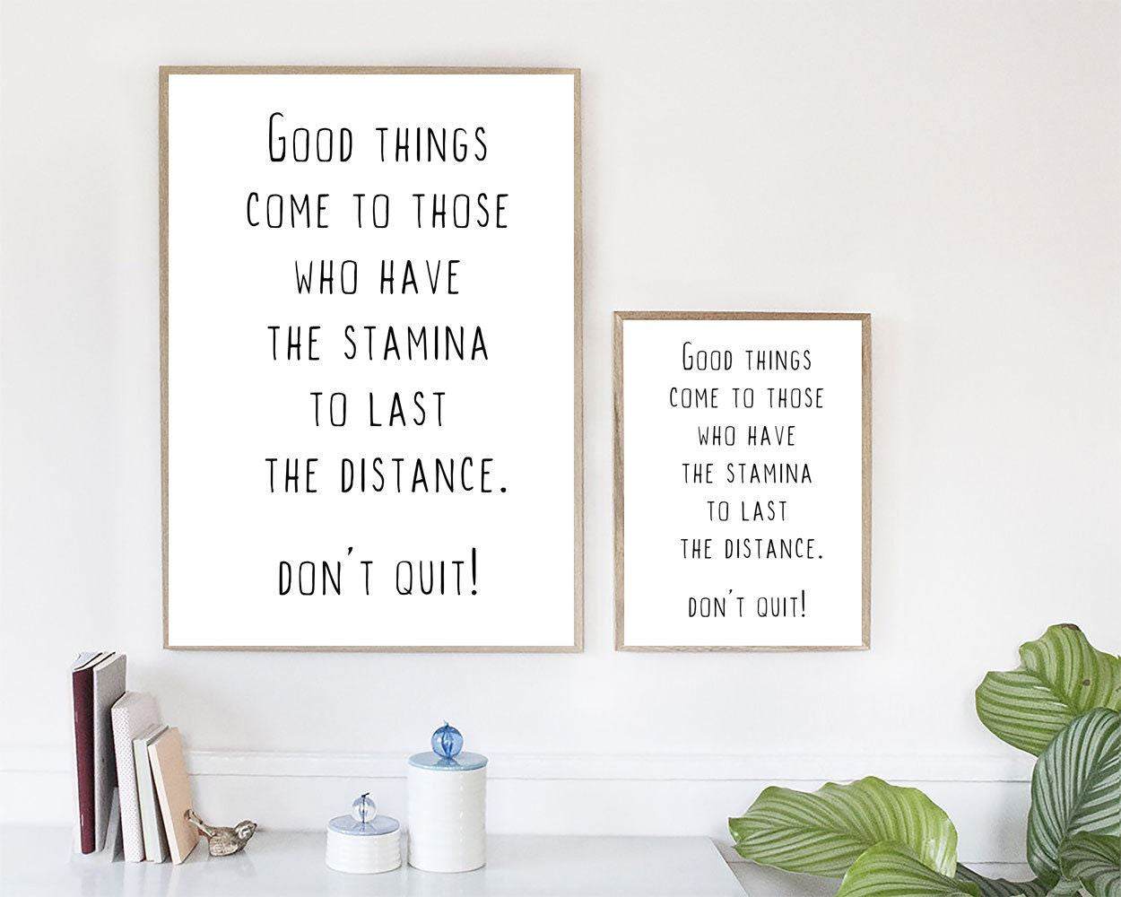 Wall Art No Quitting Digital Print No Quitting Poster Art No Quitting Wall Art Print No Quitting Inspirational Art No Quitting Inspirational - Digital Download