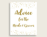 Advice Bridal Shower Advice Gold Bridal Shower Advice Bridal Shower Gold Advice Gold White party theme party organization pdf jpg G2ZNX